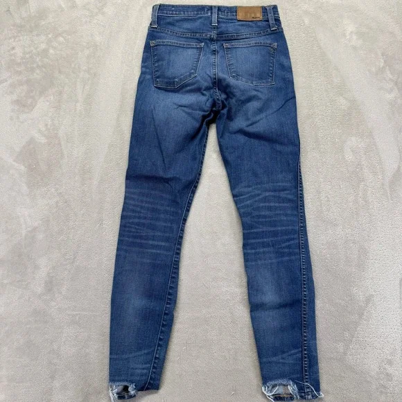 Madewell Blue Skinny Jeans - Picture 9 of 15